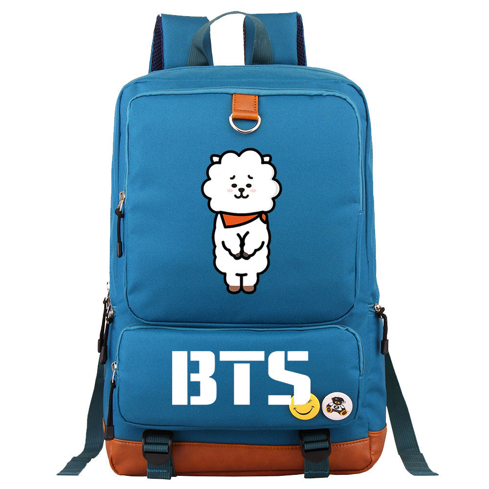 BTS RJ Proof Backpack NoteBook Laptop School Bag