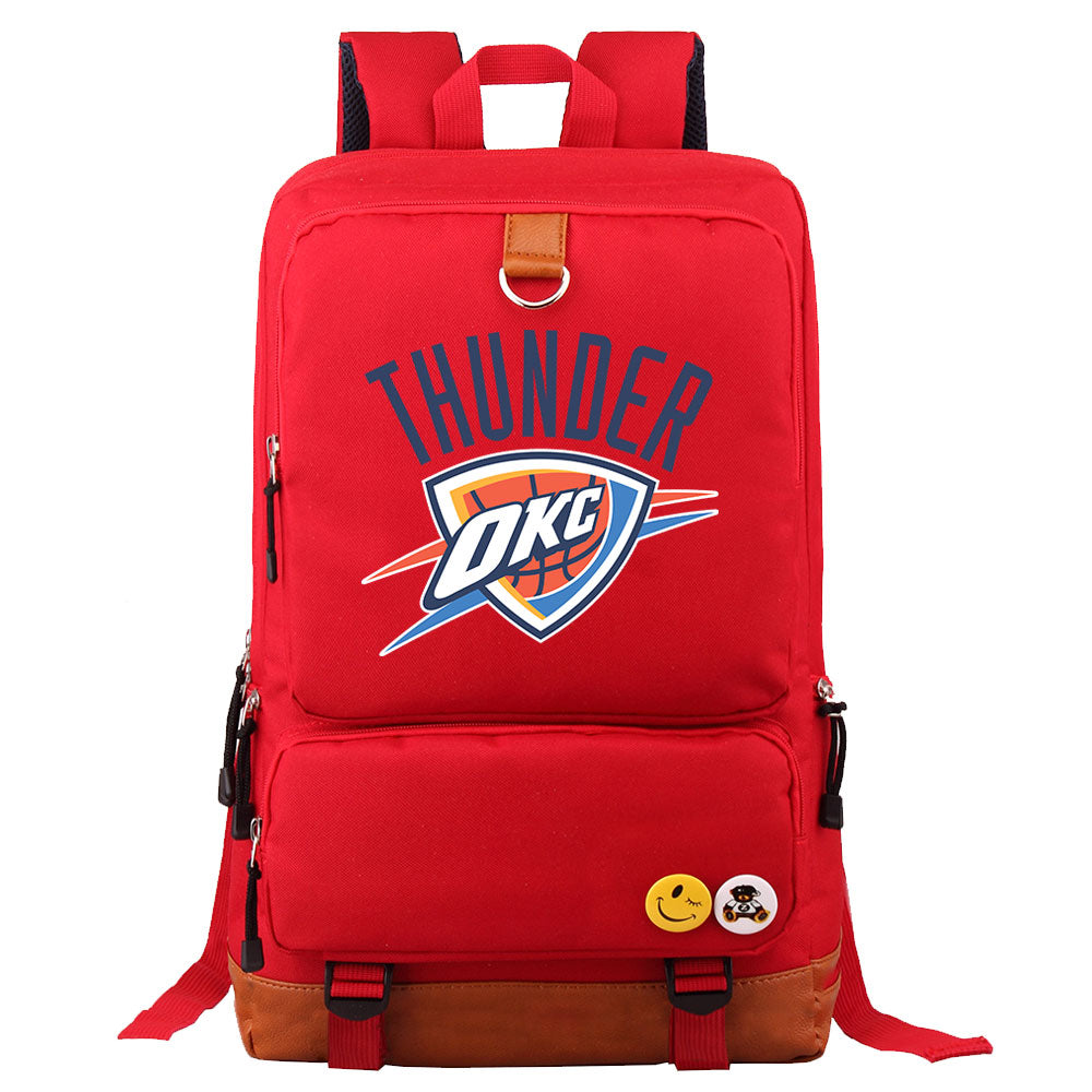 Oklahoma City Thunder Water Proof Backpack NoteBook Laptop School Bag