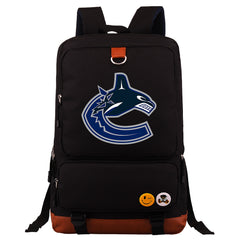 Vancouver Canucks Hockey Team Proof Backpack NoteBook Laptop School Bag