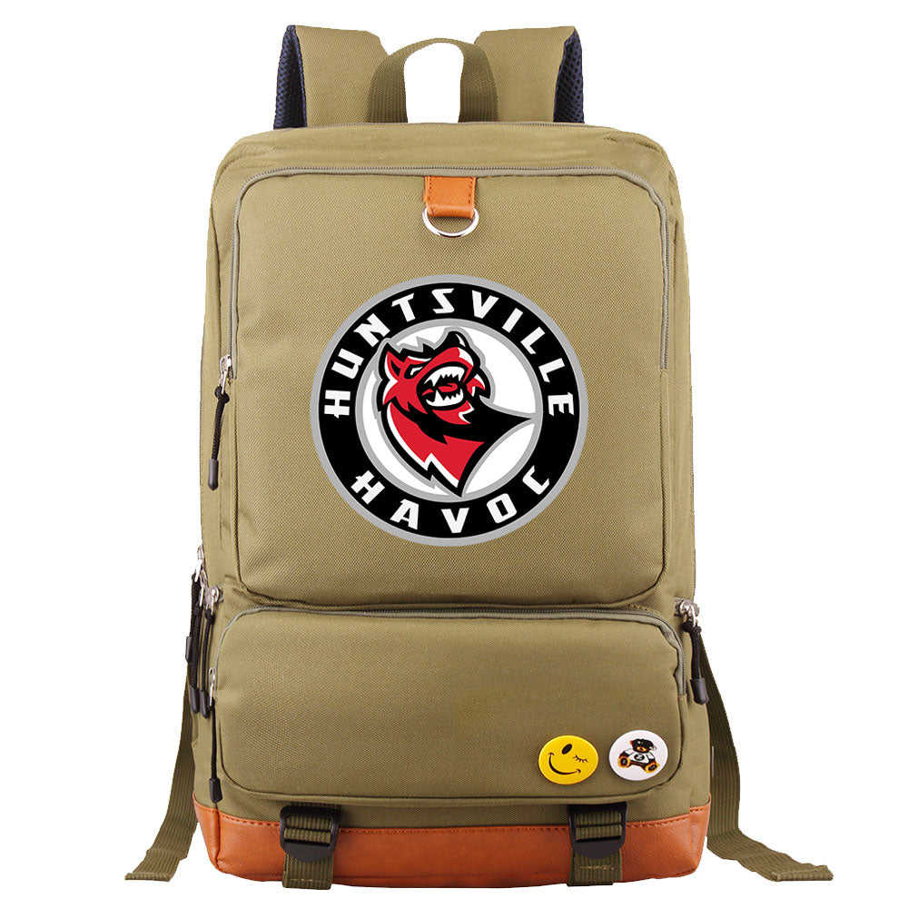 Huntsville Havoc Hockey Team Proof Backpack NoteBook Laptop School Bag