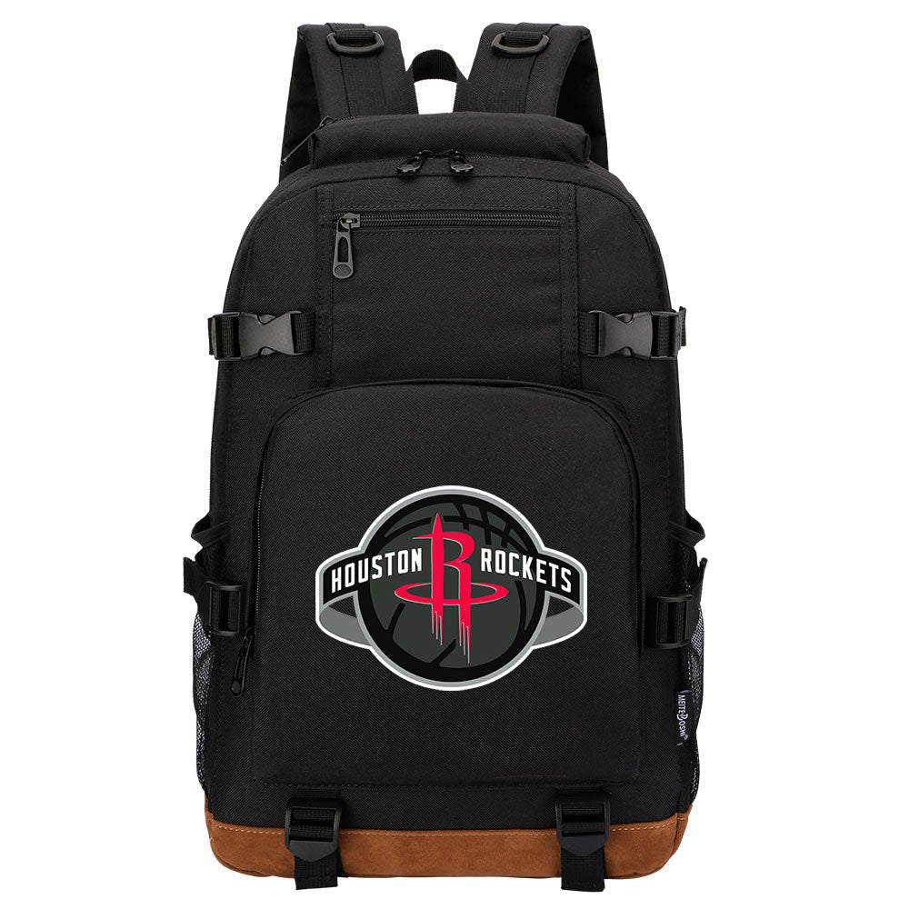 Houston Rockets Waterproof Backpack School Notebook Travel Bag
