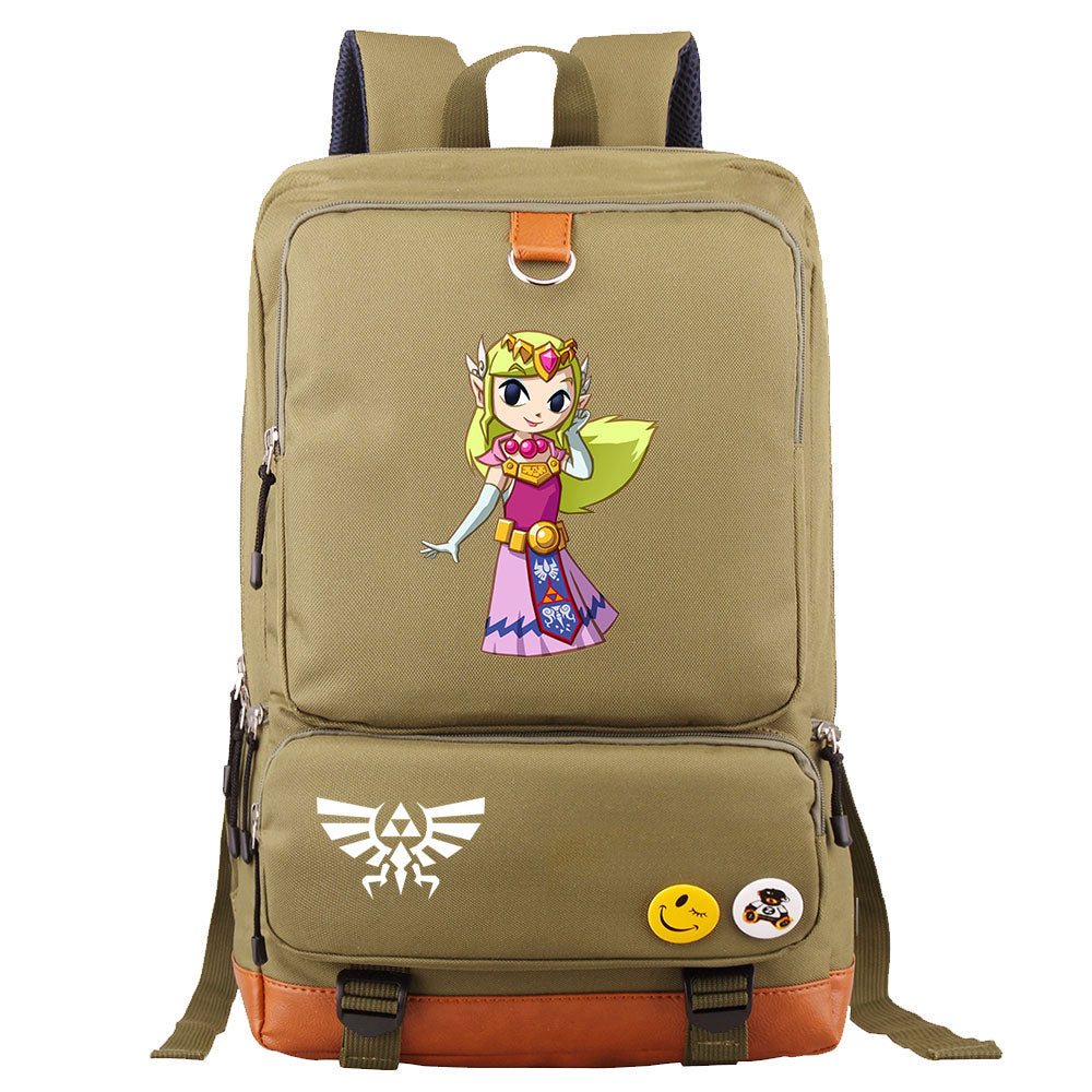 Zelda Proof Backpack NoteBook Laptop School Bag