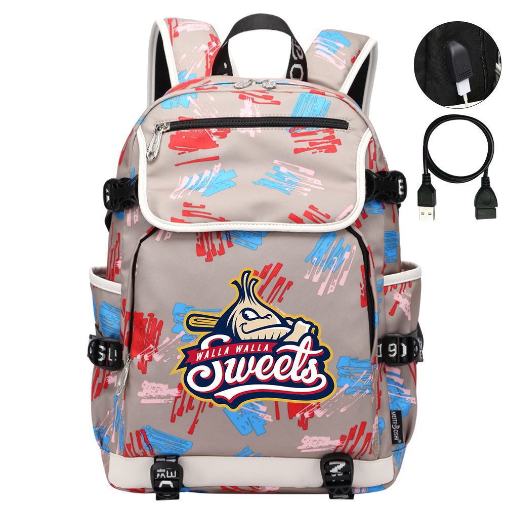 Walla Walla Sweets Backpack School Notebook Travel Bags