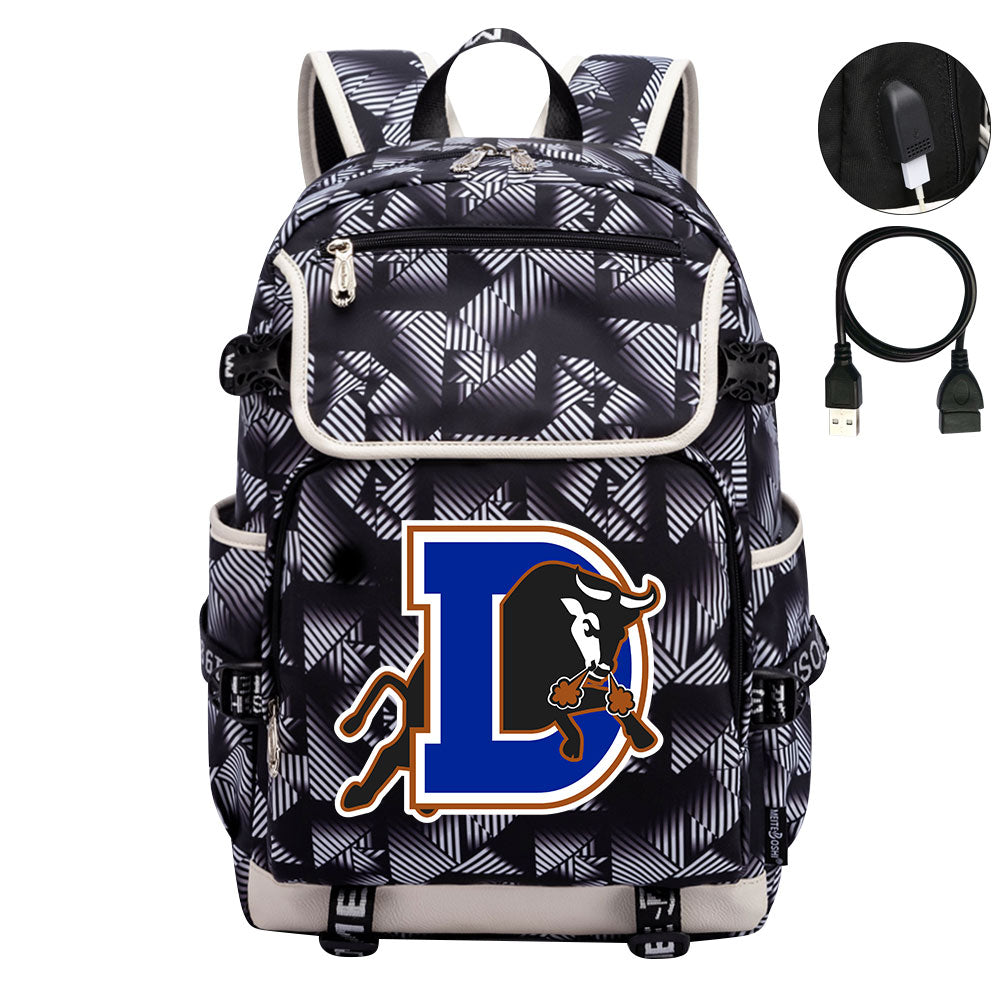 Durham Bulls Backpack School Notebook Travel Bags