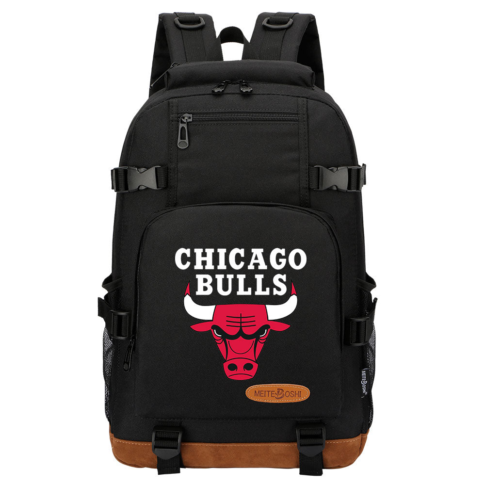 Chicago Bulls Waterproof Backpack School Notebook Travel Bag