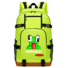 Game Unspeakable Frog Waterproof Backpack School Notebook Travel Bag