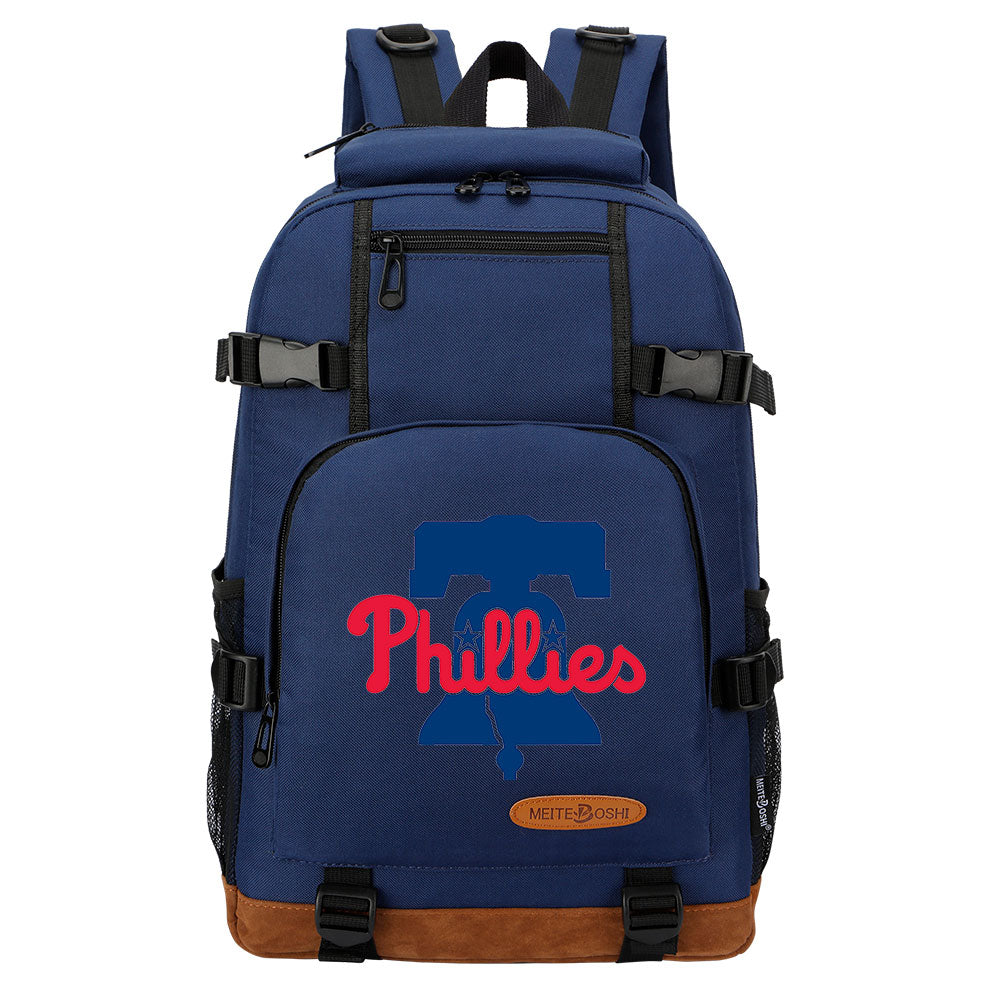 Philadelphia Phillies Waterproof Backpack School Notebook Travel Bag
