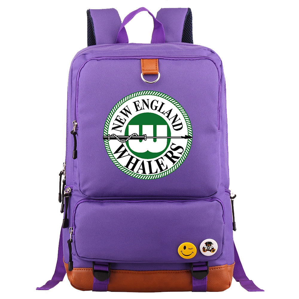 New England Whalers Proof Backpack NoteBook Laptop School Bag