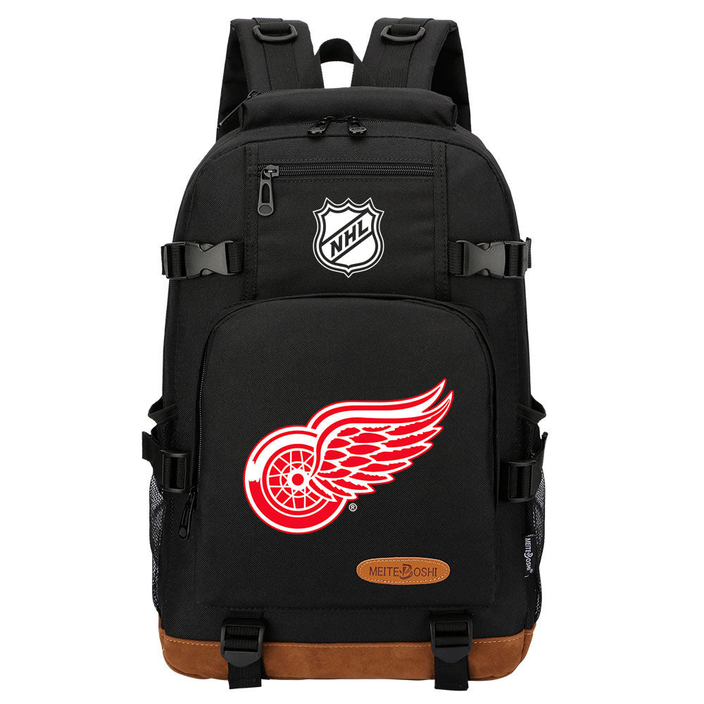 Detroit Red Wings Hockey League  Waterproof Backpack School Notebook Travel Bag
