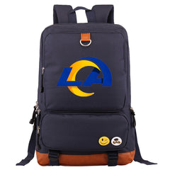 Los Angeles Rams Football Team Rugby Proof Backpack NoteBook Laptop School Bag