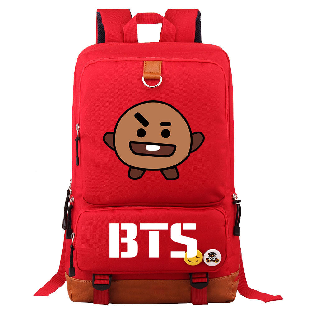 BTS Shooky Proof Backpack NoteBook Laptop School Bag