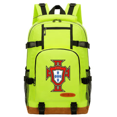 Portugal National Football Team Waterproof Backpack School Notebook Travel Bag