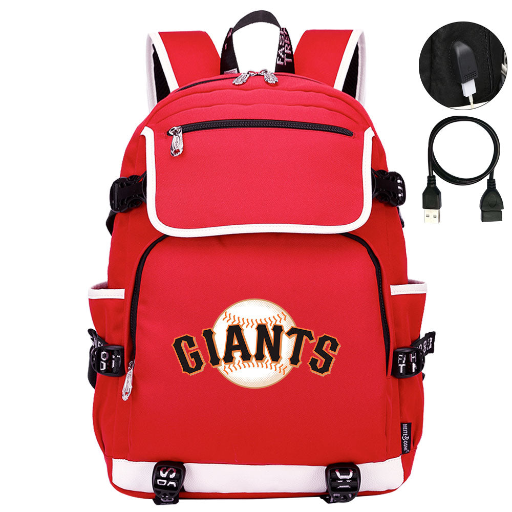 San Francisco Giants  Backpack School Notebook Travel Bags