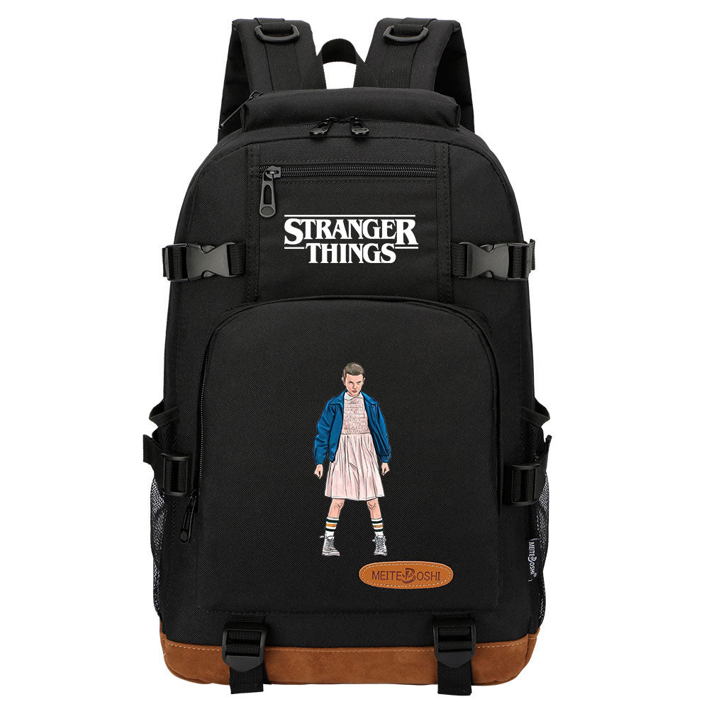 Strangers Things El Waterproof Backpack School Notebook Travel Bag
