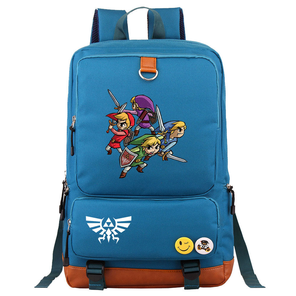Zelda Proof Backpack NoteBook Laptop School Bag