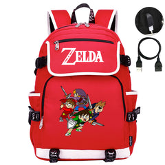 Zelda Backpack School Notebook Travel Bags