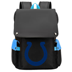 Indianapolis Colts Football Team Rugby Laptop Backpack Oxford School Bag