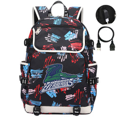 Florida Everblades Hockey League Backpack School Notebook Travel Bag