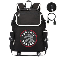 Toronto Raptors Backpack School Notebook Travel Bags