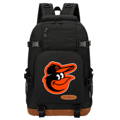 Baltimore Orioles Waterproof Backpack School Notebook Travel Bag