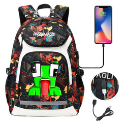 Unspeakable Gaming Backpack School Notebook Travel Bags With USB