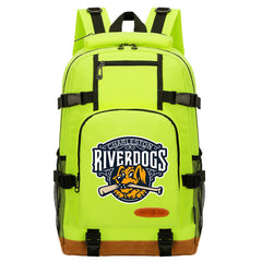 Charleston RiverDogs Waterproof Backpack School Notebook Travel Bag