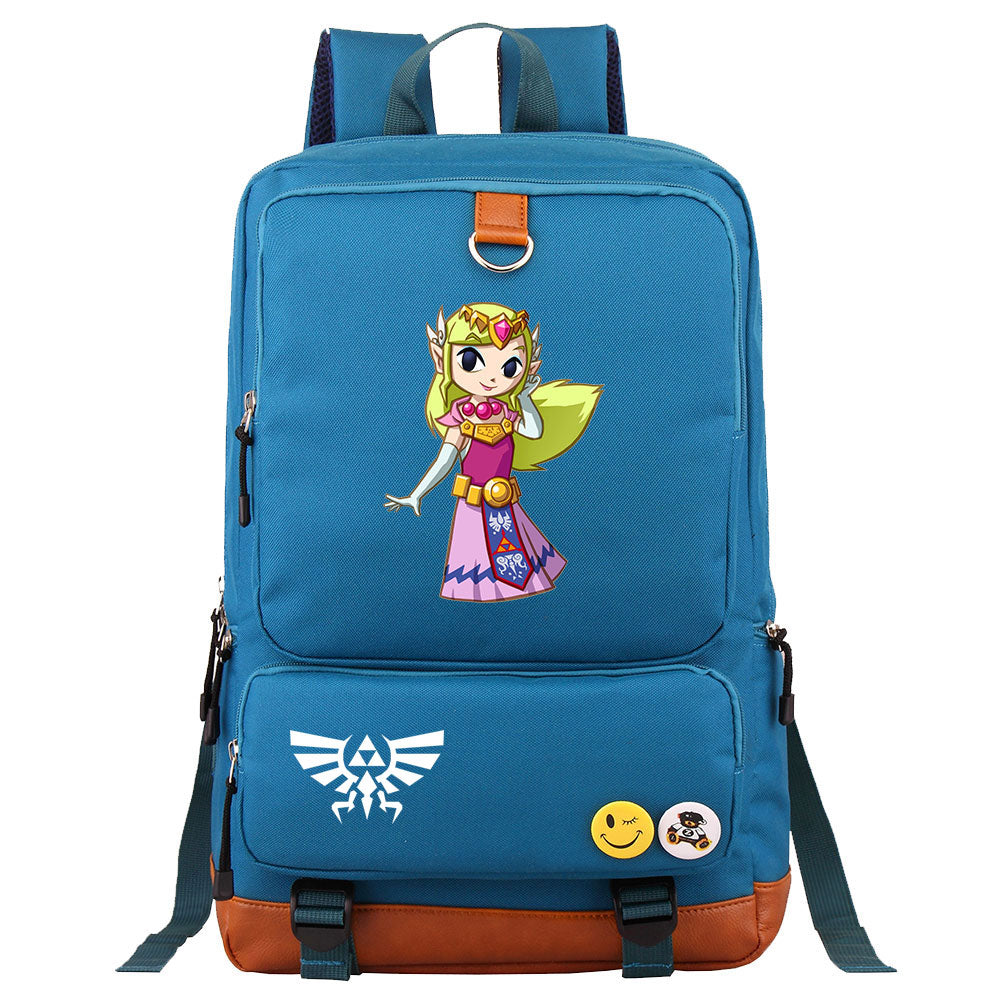 Zelda Proof Backpack NoteBook Laptop School Bag