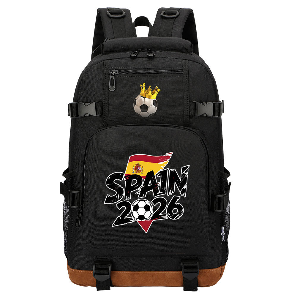 2026 Football Waterproof Backpack School Notebook Travel Bag