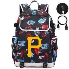 Pittsburgh Pirates Backpack School Notebook Travel Bags