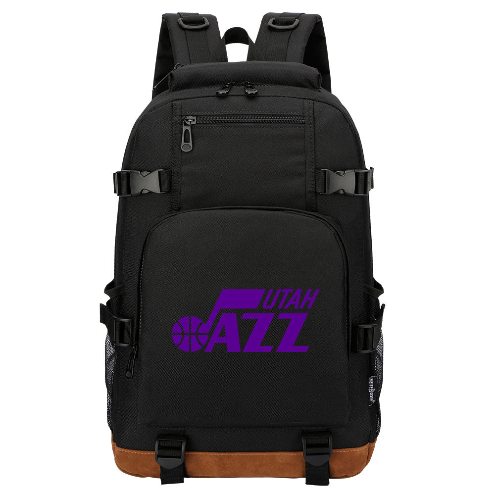 Utah Jazz Waterproof Backpack School Notebook Travel Bag