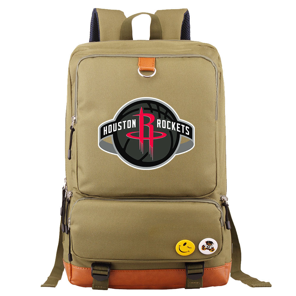 Houston Rockets Water Proof Backpack NoteBook Laptop School Bag