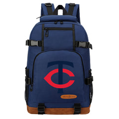 Minnesota Twins Waterproof Backpack School Notebook Travel Bag