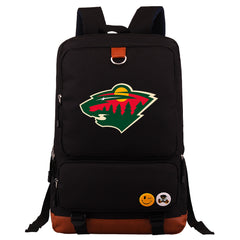 Minnesota Wild Hockey Team Proof Backpack NoteBook Laptop School Bag