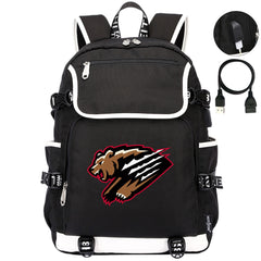 Montana Grizzlies Backpack School Notebook Travel Bags