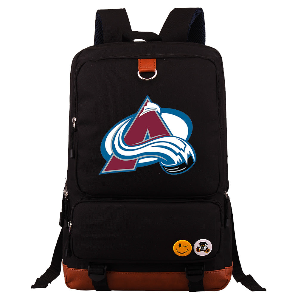 Colorado Avalanche Hockey Team Proof Backpack NoteBook Laptop School Bag