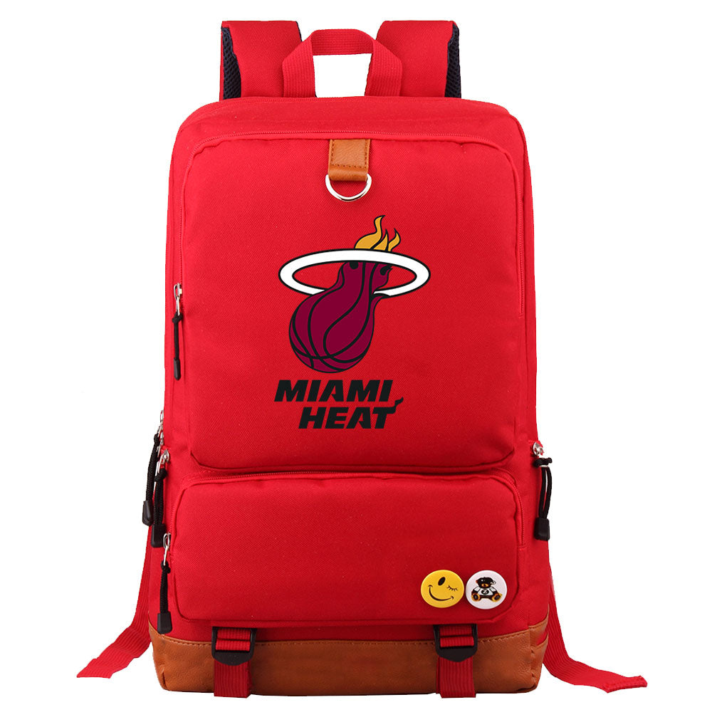 Miami Heat Water Proof Backpack NoteBook Laptop School Bag