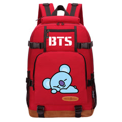 Kpop BTS Koya RM Waterproof Backpack School Notebook Travel Bag