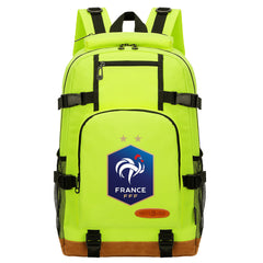 France National Football Team Waterproof Backpack School Notebook Travel Bag