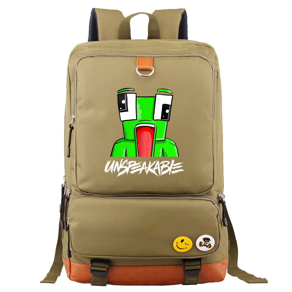 Game Unspeakable Proof Backpack NoteBook Laptop School Bag