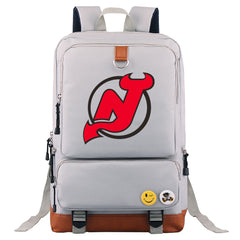 New Jersey Devils Hockey Team Proof Backpack NoteBook Laptop School Bag