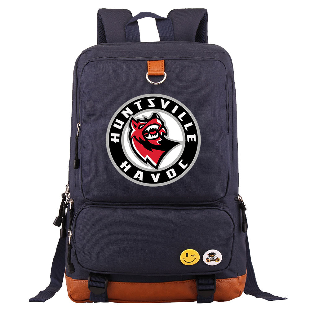 Huntsville Havoc Hockey Team Proof Backpack NoteBook Laptop School Bag