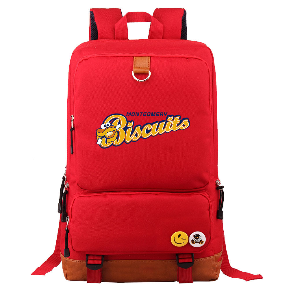 Montgomery Biscuits Proof Backpack NoteBook Laptop School Bag