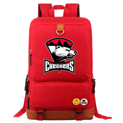 Charlotte Checkers Hockey Team Proof Backpack NoteBook Laptop School Bag