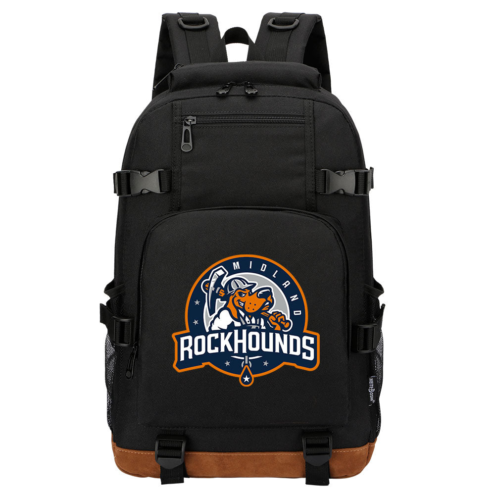 Midland RockHounds Waterproof Backpack School Notebook Travel Bag