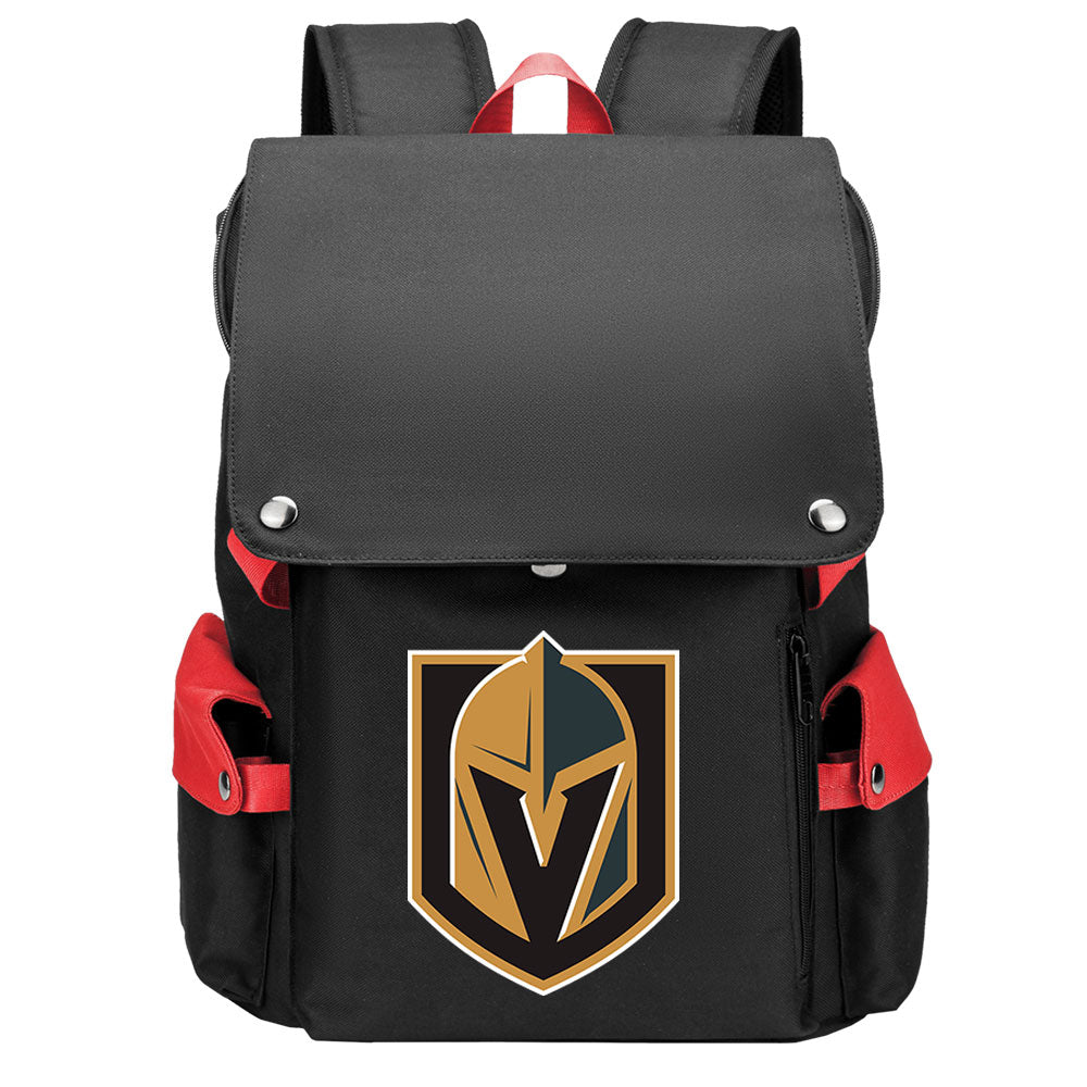 Vegas Golden Knights Hockey Team School Backpack Oxford Laptop Bag