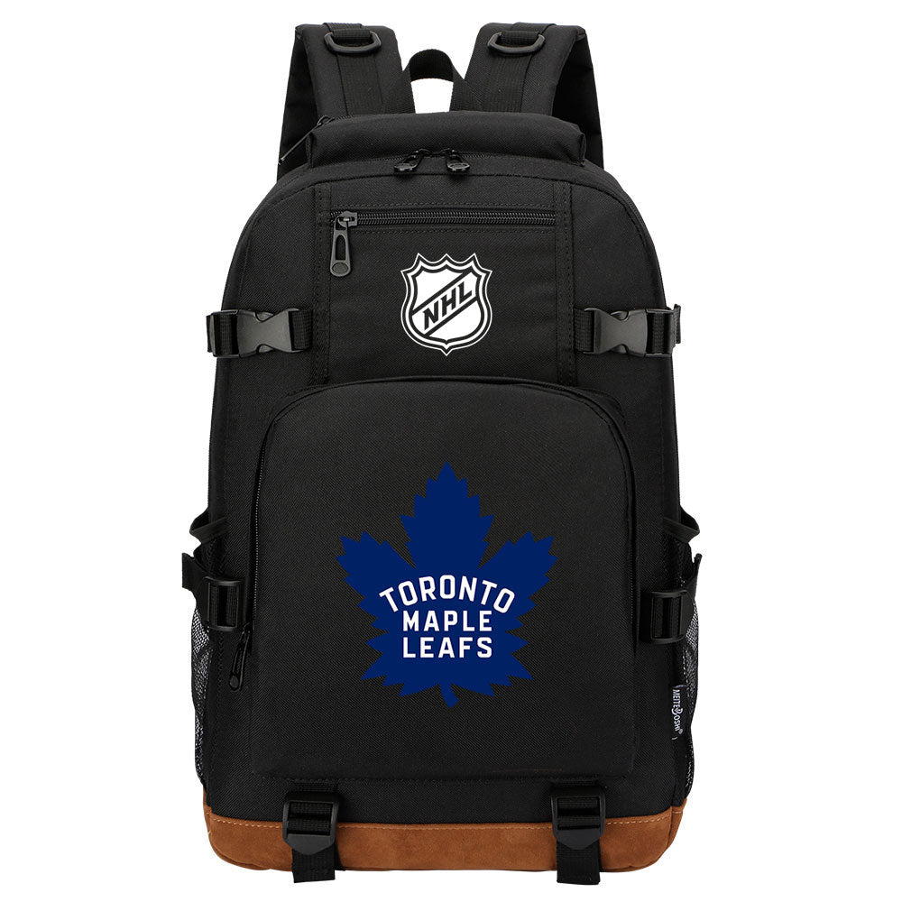 Toronto Maple Leafs Hockey League  Waterproof Backpack School Notebook Travel Bag