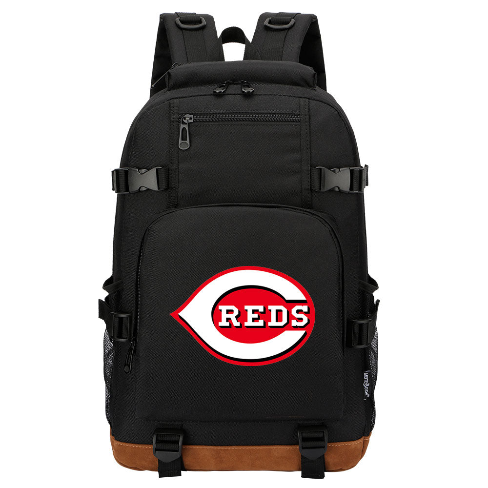 Cincinnati Reds Waterproof Backpack School Notebook Travel Bag