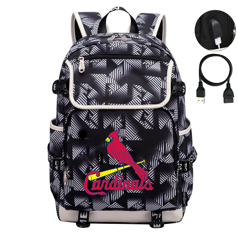St Louis Cardinals Backpack School Notebook Travel Bags