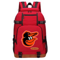 Baltimore Orioles Waterproof Backpack School Notebook Travel Bag