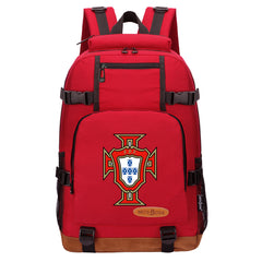 Portugal National Football Team Waterproof Backpack School Notebook Travel Bag